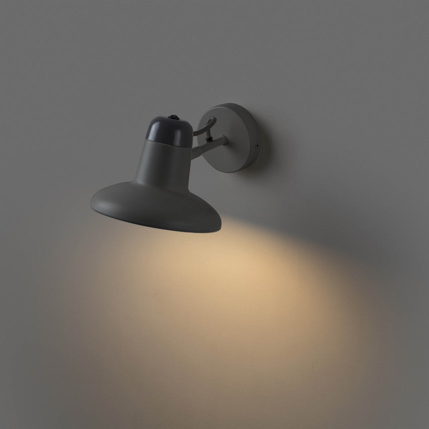 Lámpara de pared aplique Faro Snap E27 gris oscuro — ref. 57403 (2)