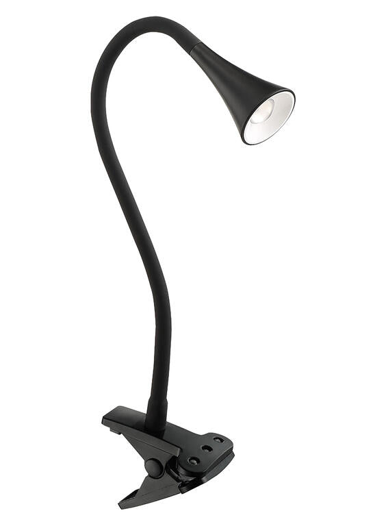 Lámpara de sobremesa MDC Cala LED negro 4000K 5W 575149001