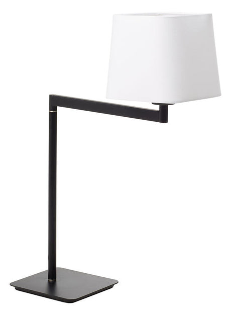 Lámpara de sobremesa MDC Finess negro 20W 575819160