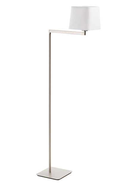 Lámpara de pie de salón MDC Finess satinado níquel 20W 575829721