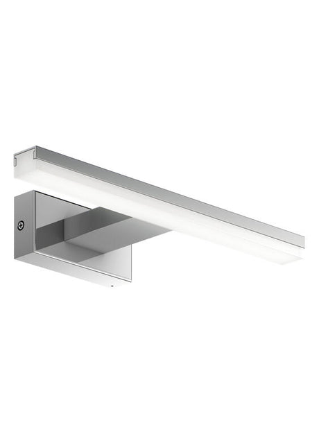 Aplique de pared MDC Tiwall LED cromo 3000K IP44 8W 575963009