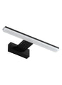 Aplique para espejo MDC Tiwall LED negro mate 4000K IP44 30cm 8W 575969105