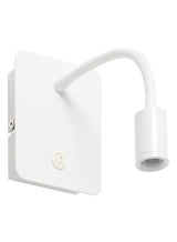 Aplique de lectura MDC Flex LED blanco mate 3000K IP20 3W 576028102