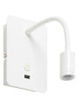 Aplique de lectura MDC Flex USB LED blanco mate 3000K IP20 3W 576038102