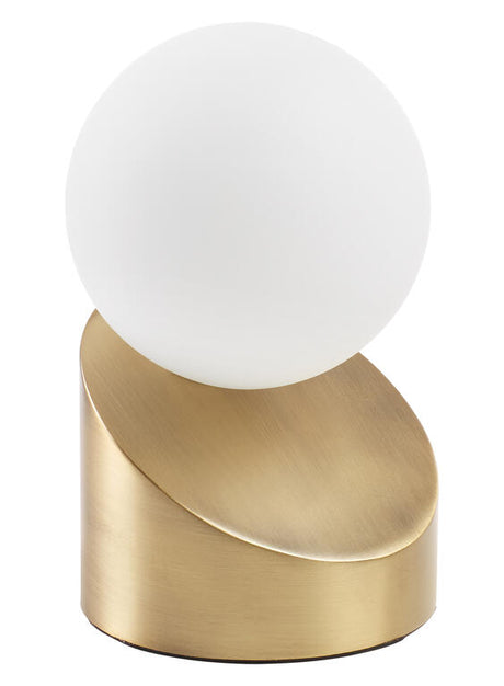 Lámpara de sobremesa MDC Moon LED bronce 8W 576514387