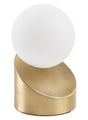 Lámpara de sobremesa MDC Moon LED bronce 8W 576514387
