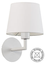 Aplique de pared MDC Roomer E27 blanco IP20 576828121