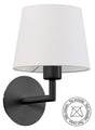 Aplique de pared MDC Roomer E27 negro IP20 576829121