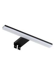 Aplique para espejo MDC Tiwall Kit LED negro mate 4000K IP44 30cm 8W 576859105