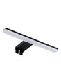 Aplique para espejo MDC Tiwall Kit LED negro mate 3000K IP44 30cm 8W 576859109
