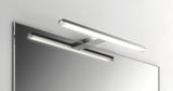 Aplique de pared MDC Tiwall LED negro 4000K IP44 12W 576869105