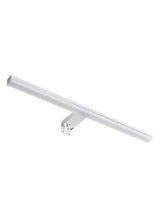 Aplique de pared MDC Tiwall LED cromo 3000K IP44 16W 576873009