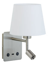 Aplique de pared MDC Mailand LED blanco bronce orientable 3000K regulable 40W 577188106
