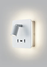 Aplique de pared MDC LED satinado níquel 3000K 3W 577213602