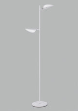 Lámpara de pie de salón MDC Senda LED 2 luces negro 3000K 14W 577809102