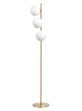 Lámpara de pie de salón MDC Rondo E27 cristal blanco IP20 20W 578046101