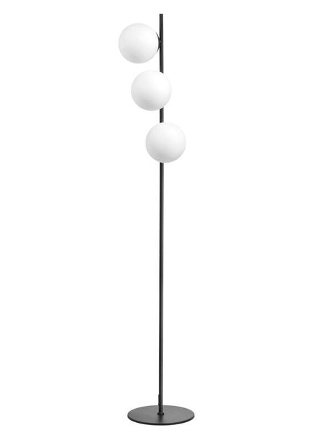 Lámpara de pie de salón MDC Rondo E27 cristal blanco IP20 20W 578049101
