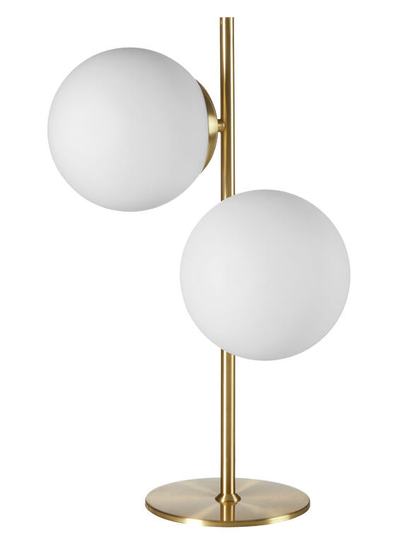 Lámpara de sobremesa MDC Rondo E27 cristal blanco IP20 578056101