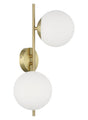 Aplique de pared MDC Rondo E27 cristal blanco IP20 20W 578076101
