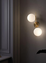 Aplique de pared MDC Rondo E27 cristal blanco IP20 20W 578076101