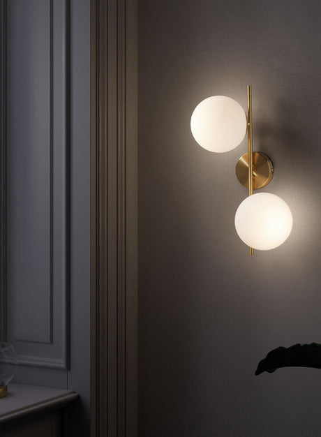 Aplique de pared MDC Rondo E27 cristal blanco IP20 20W 578076101