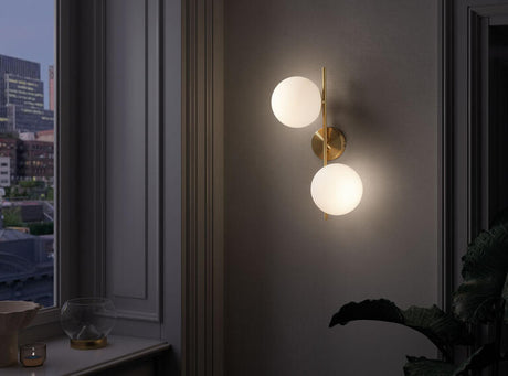 Aplique de pared MDC Rondo E27 cristal blanco IP20 20W 578079101