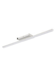 Plafón de techo MDC Kusi LED cromo mate 4000K IP20 75 cm 20W 578433502