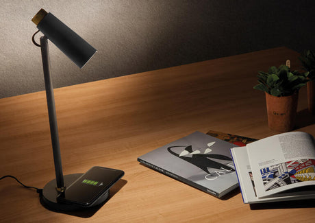 Lámpara de sobremesa MDC Micro LED negro 578619102