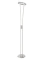 Lámpara de pie de salón MDC Anello LED antracita cromo 3000K 30W 578663502