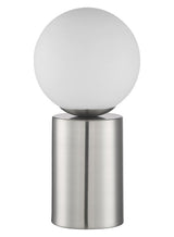 Lámpara de sobremesa MDC Mars cromo gris 9W 578683501
