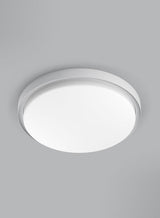 Plafón de techo MDC Marés LED blanco mate 3000K IP44 35 cm 24W 578796809