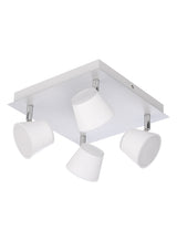 Foco de superficie MDC cairo LED 4 luces blanco 3000K 5W 579038102