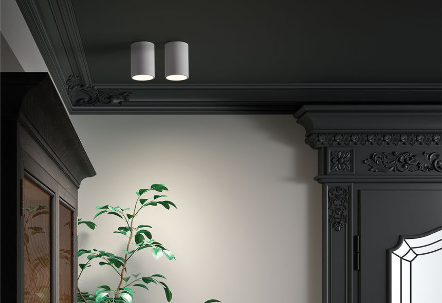 Foco LED MDC Galileo negro 10W 579709201