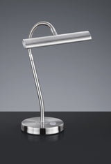 Trio Curtis Matt Nickel Metal LED Table Lamp 579790107