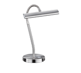 Trio Curtis Matt Nickel Metal LED Table Lamp 579790107