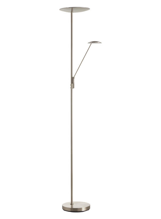 Lámpara de pie de salón MDC Daphne LED blanco orientable 2700K regulable IP20 33W 579913502