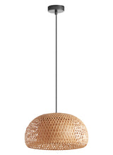 Plafón de techo MDC niu E27 madera natural 579935501