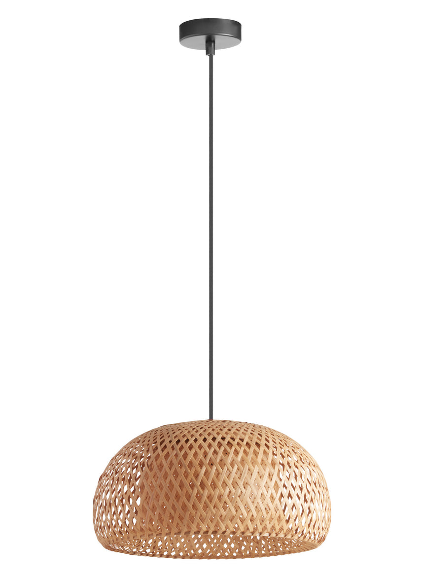 Plafón de techo MDC niu E27 madera natural 579935501