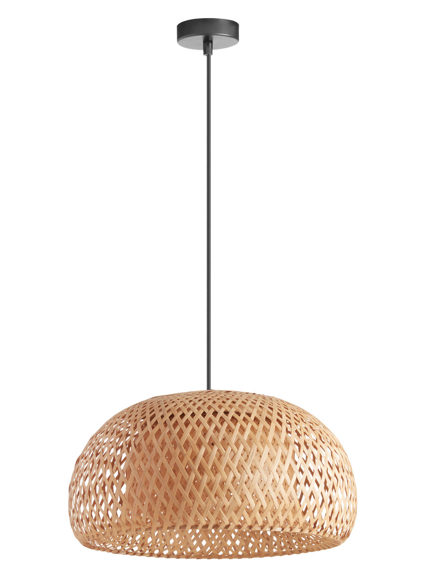Plafón de techo MDC niu E27 madera natural 579945501