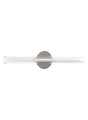 Aplique de pared MDC Oslo LED níquel mate 3000K regulable IP20 16W 580523602