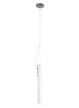 Lámpara colgante MDC Oslo LED níquel mate 3000K regulable IP20 16W 580533602
