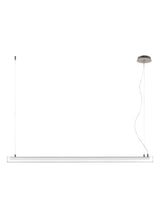 Lámpara colgante MDC Oslo LED níquel mate 3000K regulable IP20 32W 580553602