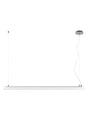Lámpara colgante MDC Oslo LED níquel mate 3000K regulable IP20 32W 580553602