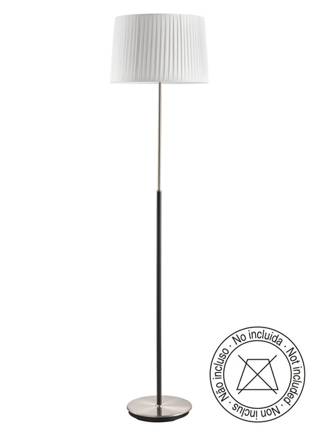 Lámpara de pie de salón MDC Salon negro 20W 580603801