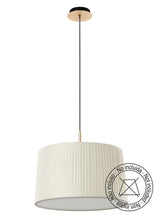 Lámpara colgante MDC Juliette pl LED latón mate y negro IP20 20W 580636201