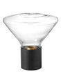 Lámpara de sobremesa MDC Delta E27 negro mate IP20 Ø26cm 580699101