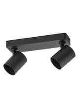 Foco de techo MDC Got GU10 2 luces negro IP20 580919101
