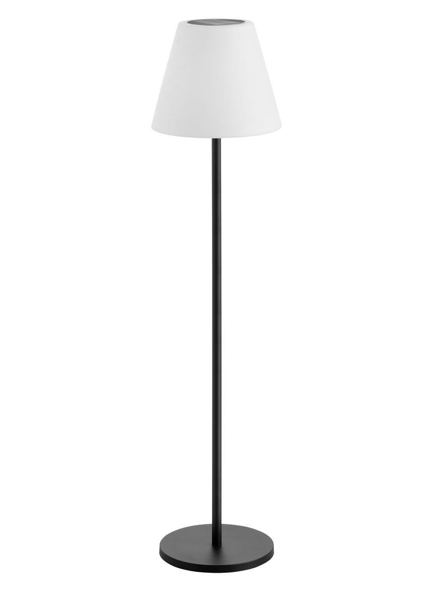 Lámpara de pie de salón MDC lampara LED negro solar 3000K IP44 8W 588459102