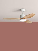 Ventilador de techo con luz MDC Sydney LED blanco 3 palas motor DC Ø119cm 24W 588548009