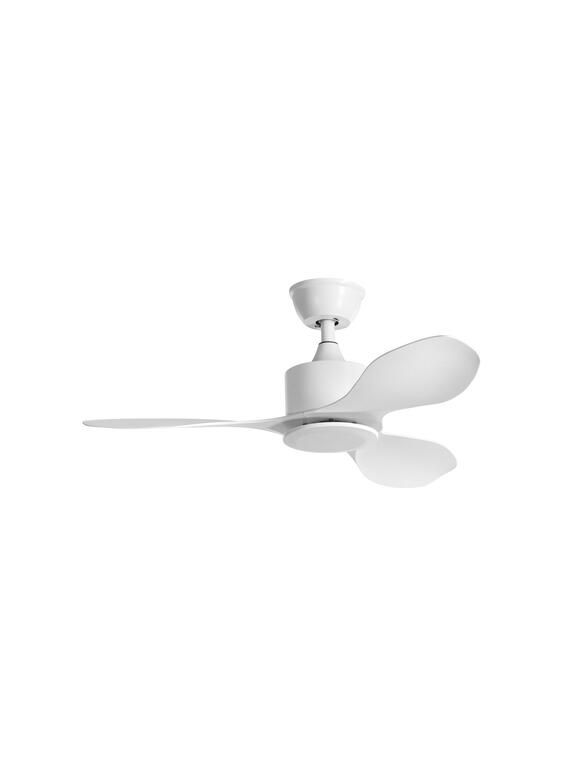 Ventilador de techo sin luz MDC Riga XS blanco 3 palas motor DC Ø96cm 588578109